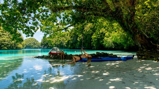 Nauru Airlines has begun a Pacific Island hopper service to take Australians to remote diving locations. Picture: Supplied