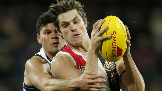 The fixture looks good for the Cats — not so much for the Saints. Picture: Getty Images