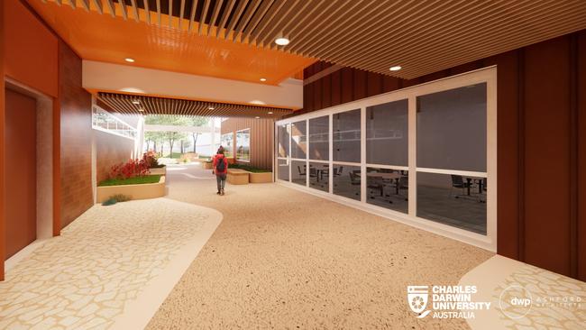 Concept image of CDU's new Centre for Better Health Futures. Picture: Charles Darwin University