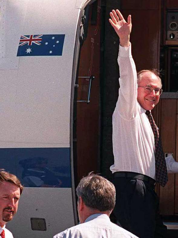 Former Prime Minister John Howard in 1996. Picture: Supplied