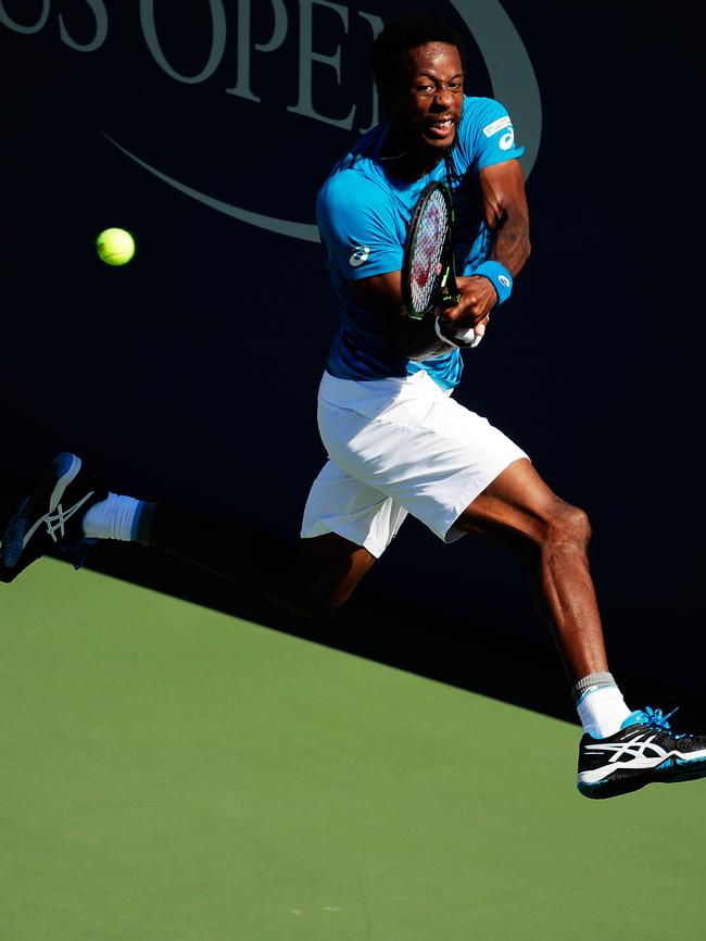 Gael Monfils can do some amazing stuff on the tennis court. Picture: Getty