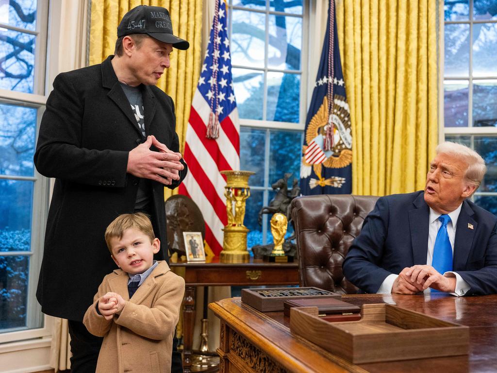 Just hanging at the White House. Picture: Jim Watson/AFP