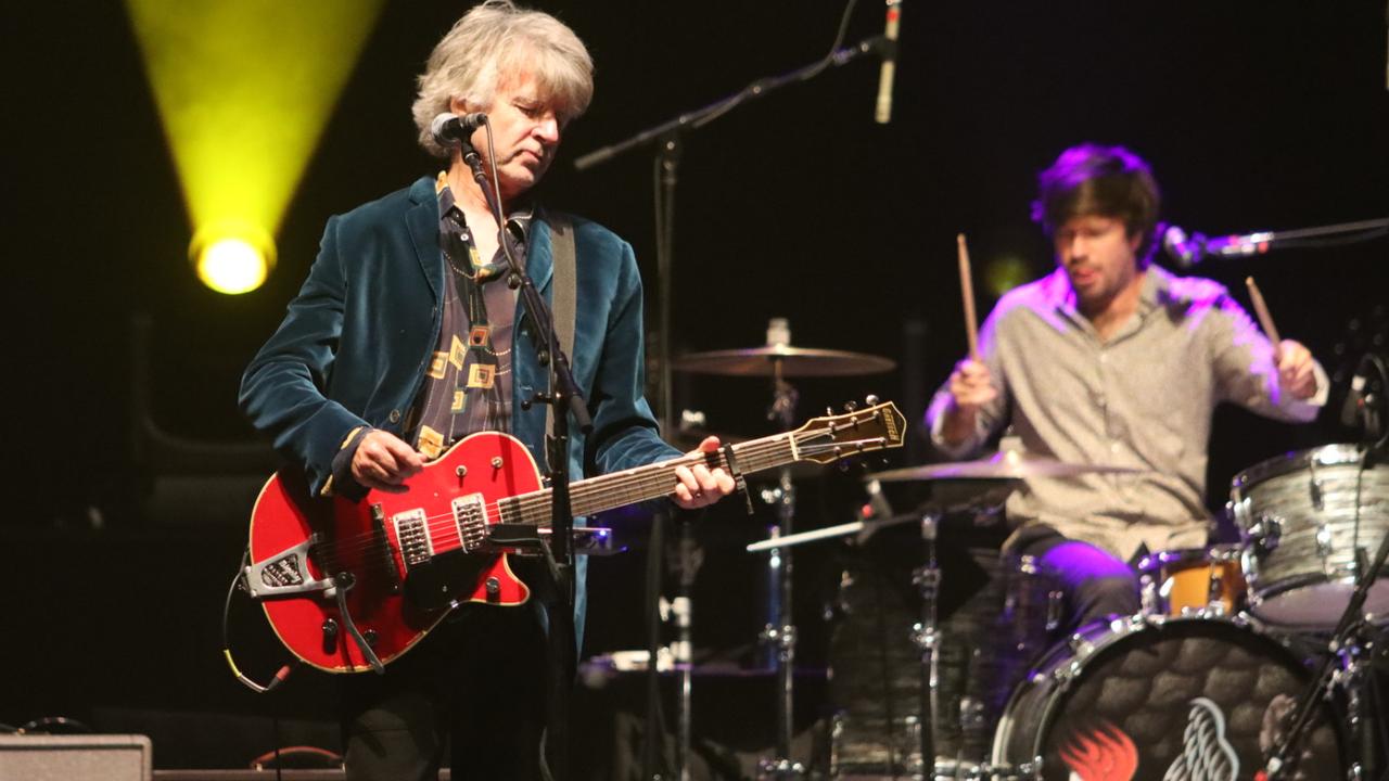 Crowded House perform at Townsville Entertainment Centre. Nov 3, 2022. Picture: Craig Herbert