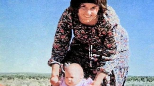 Lindy Chamberlain and her daughter Azaria. Picture: Supplied