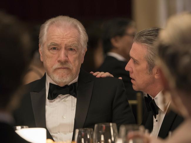 Brian Cox in a scene from Succession.