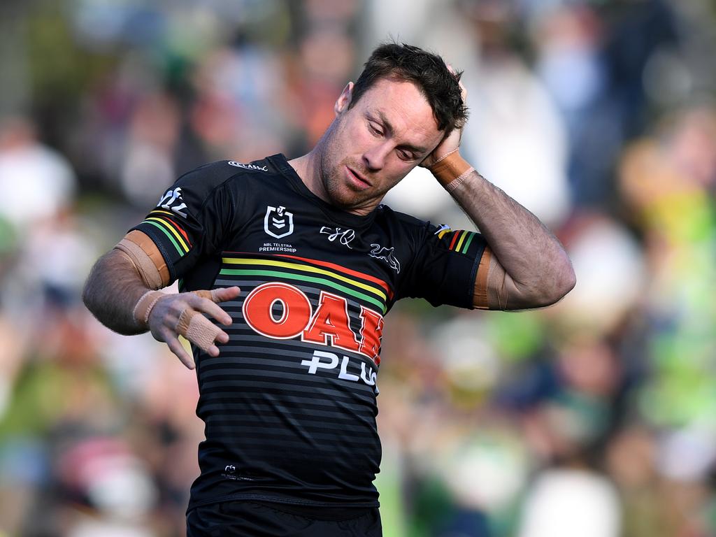 James Maloney was battling the refs throughout the afternoon.