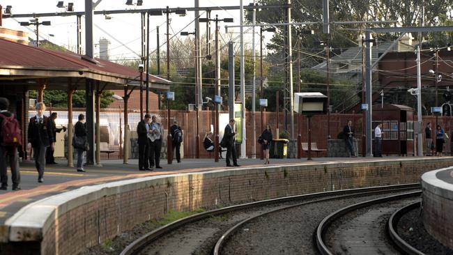 Brighton Beach station area, where a promise to build new car parks is under threat.