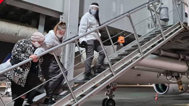 Malka Leifer was rushed out of Israel before borders closed due to the Covid-19 pandemic. Picture: Ynet News.