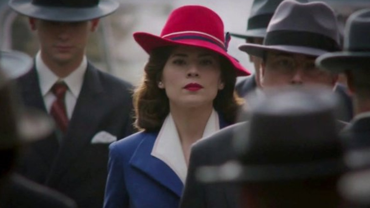 Hayley Atwell as Marvel's Agent Carter. Picture: Supplied.