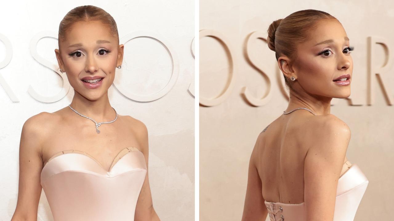 Ariana sparkles on Oscars red carpet