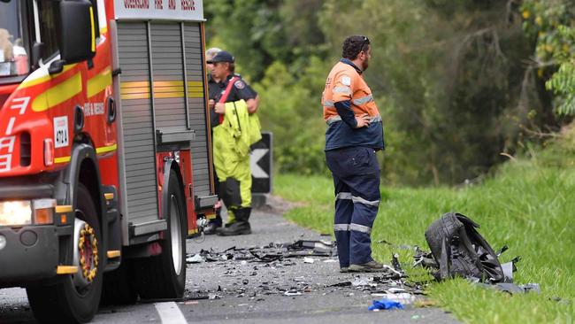 A Palmview woman has died and another person has been injured in a head-on crash on the Sunshine Motorway at Coolum Beach on Monday, October 7.