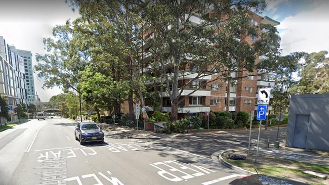 Intersection of Albert Ave and Crispe Lane in Chatswood. Picture: Google