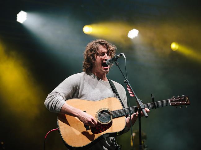 Lewis had a packed tent singing Be Alright back to him at Splendour In The Grass. Picture: Supplied.