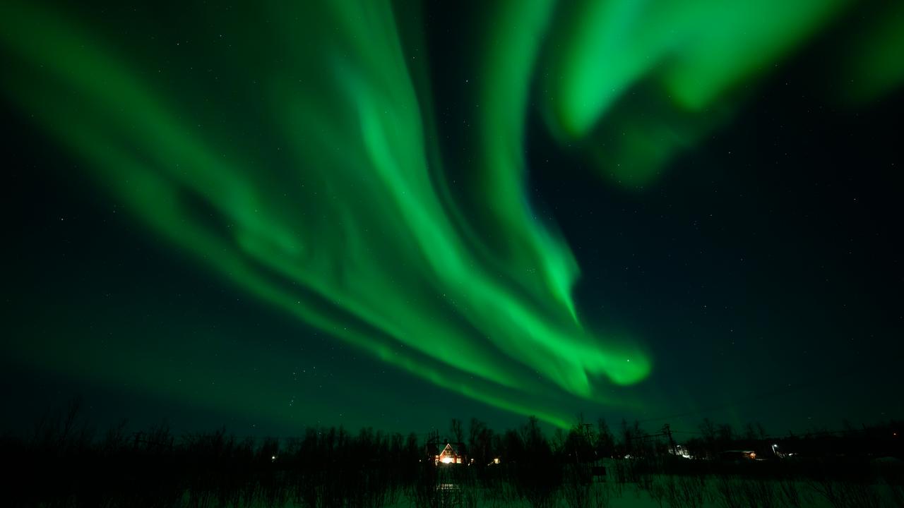 Earth’s atmosphere warms the planet, provides air to breathe and protects against solar radiation – and it also creates the effect of aurora borealis, or the northern lights. Picture: Leon Neal/Getty Images