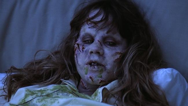 Film Still From The Exorcist Linda Blair Who Played Posessed Child Regan Picture: Supplied