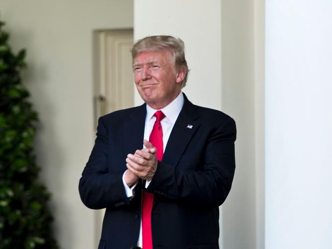 US President Donald Trump has asked The Supreme Court to reinstate his travel ban. Picture: AFP
