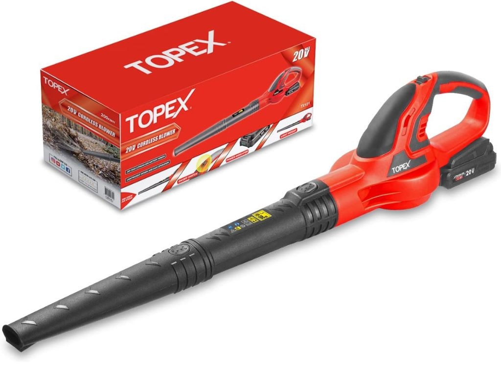 Topex 20V Max Lithium Cordless Leaf Blower