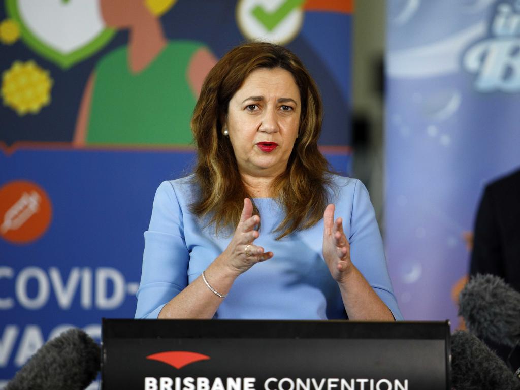 Queensland Premier Annastacia Palaszczuk. Picture: NCA NewsWire/Tertius Pickard