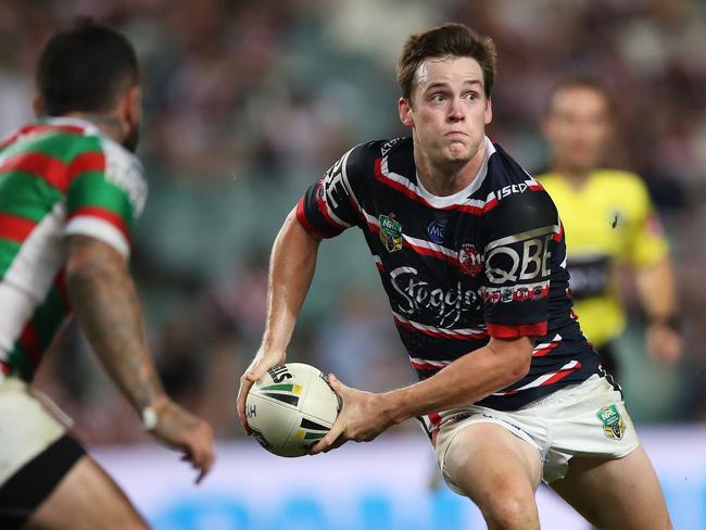 Luke Keary stunk it up for the Roosters — and his SC owners. Picture. Phil Hillyard