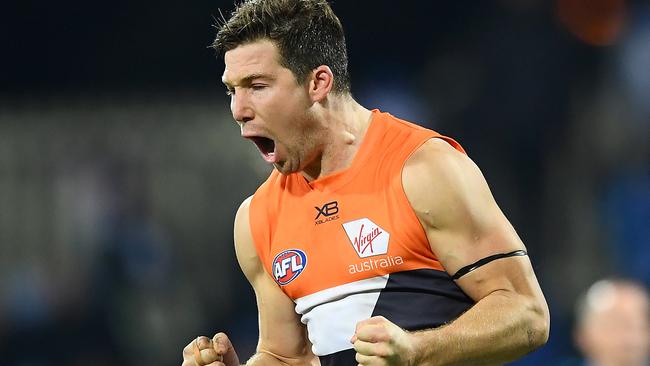 Toby Greene made a successful return from injury. Picture: Getty