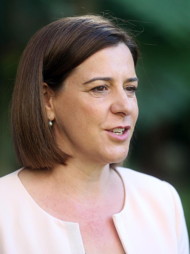 LNP Leader Deb Frecklington. Picture: AAP/Richard Gosling