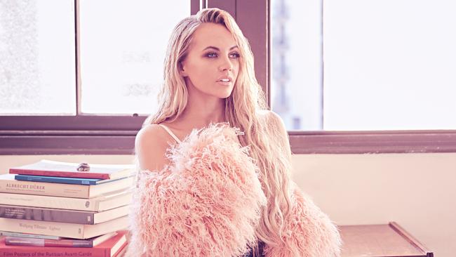 Samantha Jade admits to <i>Stellar</i> that she’s still never met Kylie Minogue after playing the pop icon in a mini-series. Picture: Peter Brew-Bevan