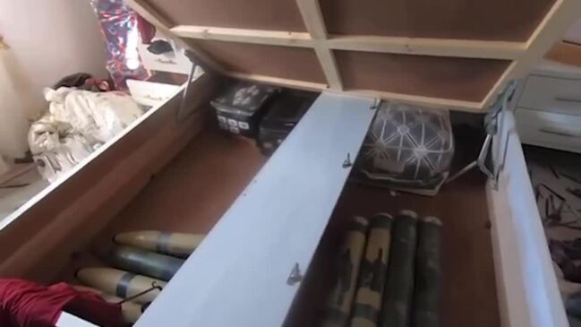 WATCH:  IDF soldiers find Hamas weapons at a school