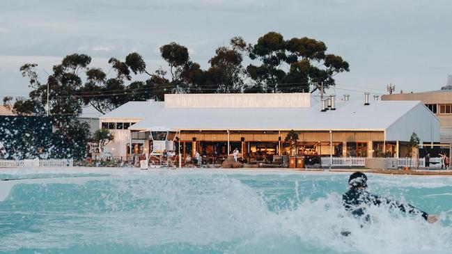 Three Blue Ducks at Urbnsurf, Melbourne.