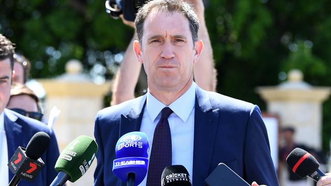 James Sutherland has come out strongly against spot-fixing allegations. Picture: AAP