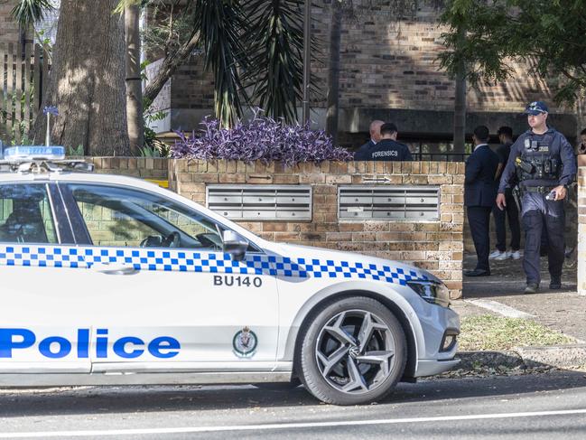 SYDNEY, AUSTRALIA - Daily TelegraphPhotos - Sunday, 29 2024:Police pictured at the scene on Lyons Road near Williams Road, Five Dock, following reports of a stabbing.Picture: Daily Telegraph/ Monique Harmer