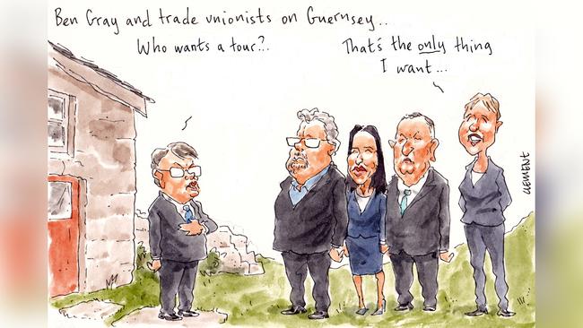 Rod Clement Margin Call Cartoon for 24-05-2018. Version: Business Cartoon  (1280x720 - Aspect ratio preserved, Canvas added)COPYRIGHT: The Australian's artists each have different copyright agreements in place regarding re-use of their work in other publications.Please seek advice from the artists themselves or the Managing Editor of The Australian regarding re-use.