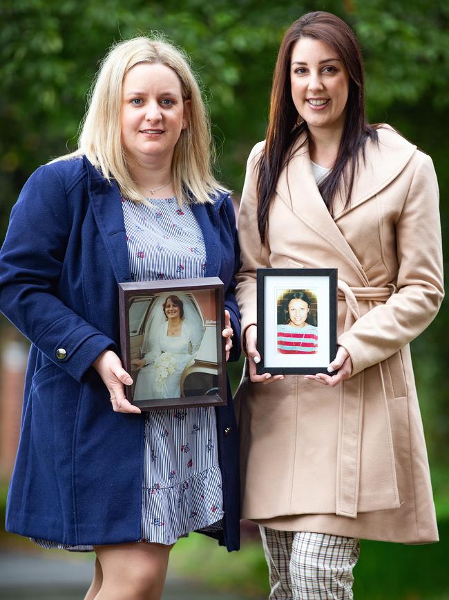 Eloise Baker-Hughes and Danielle Snelling say Mother’s Day is tough for many who’ve lost their mums. Picture: Sarah Matray 