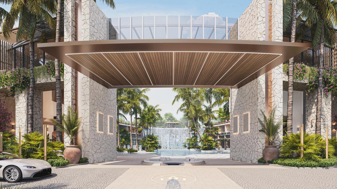 Developer Tim Gurner has plans for a $250m high end wellness, tourism and hotel space at 91-113 Davidson St in Port Douglas. Picture: Supplied