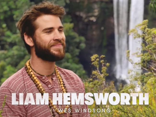 Hunger Games star Liam Hemsworth appears in the trailer, along with other stars including Ruby Rose and Jessica Mauboy. Picture: Dundee Movie