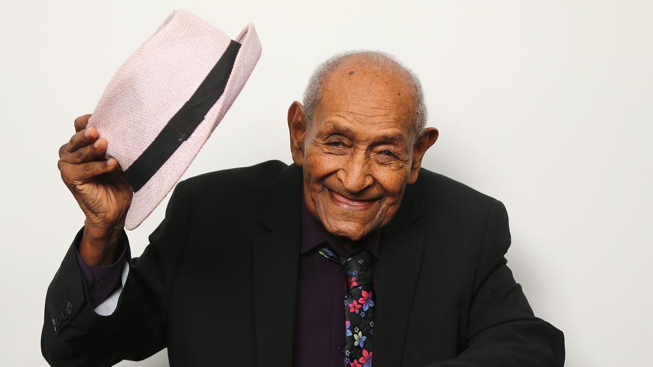 Uncle Henry ‘Seaman’ Dan received a lifetime achievement award. Picture: David Clark/AAP