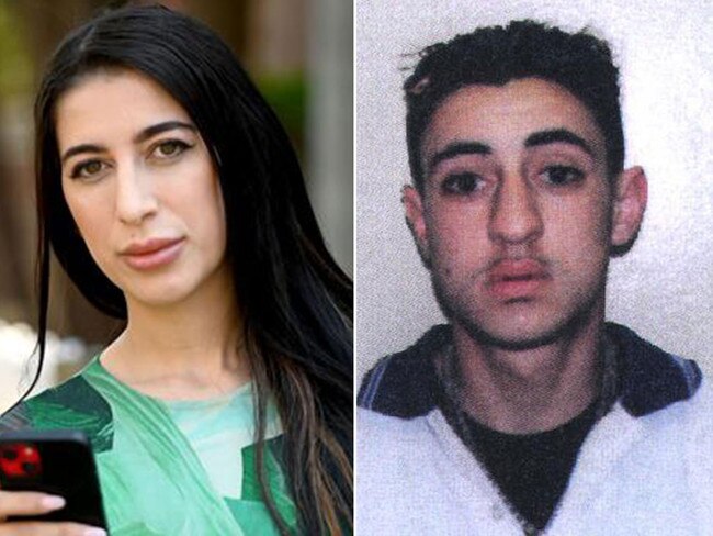 Alexandra Mastropetros, who also goes by the name Laila Elmaaraoui, left, and Mohammed Skaf, right. Pictures: Supplied