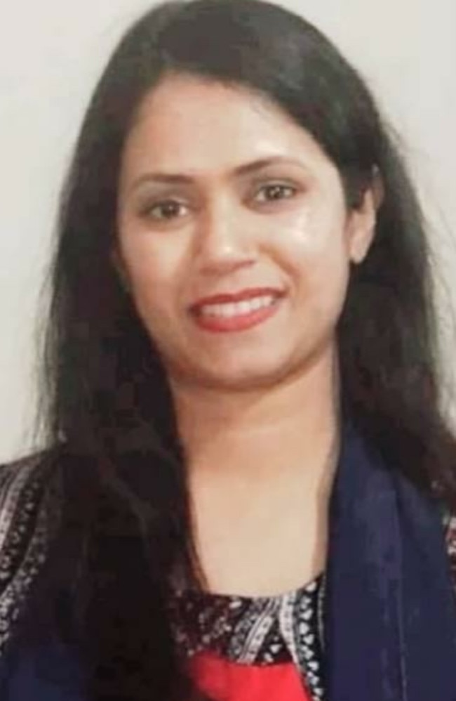 The body of Syeda Nirupama Hossain was found in the family’s garage.