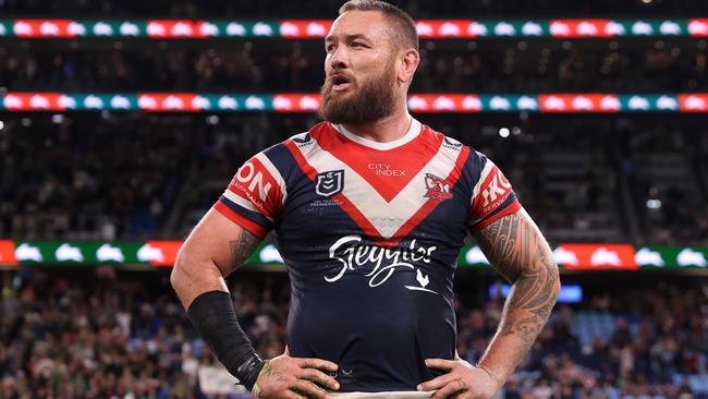 Three-time premiership-winning prop Jared Waerea-Hargreaves. (Photo by Mark Kolbe/Getty Images)