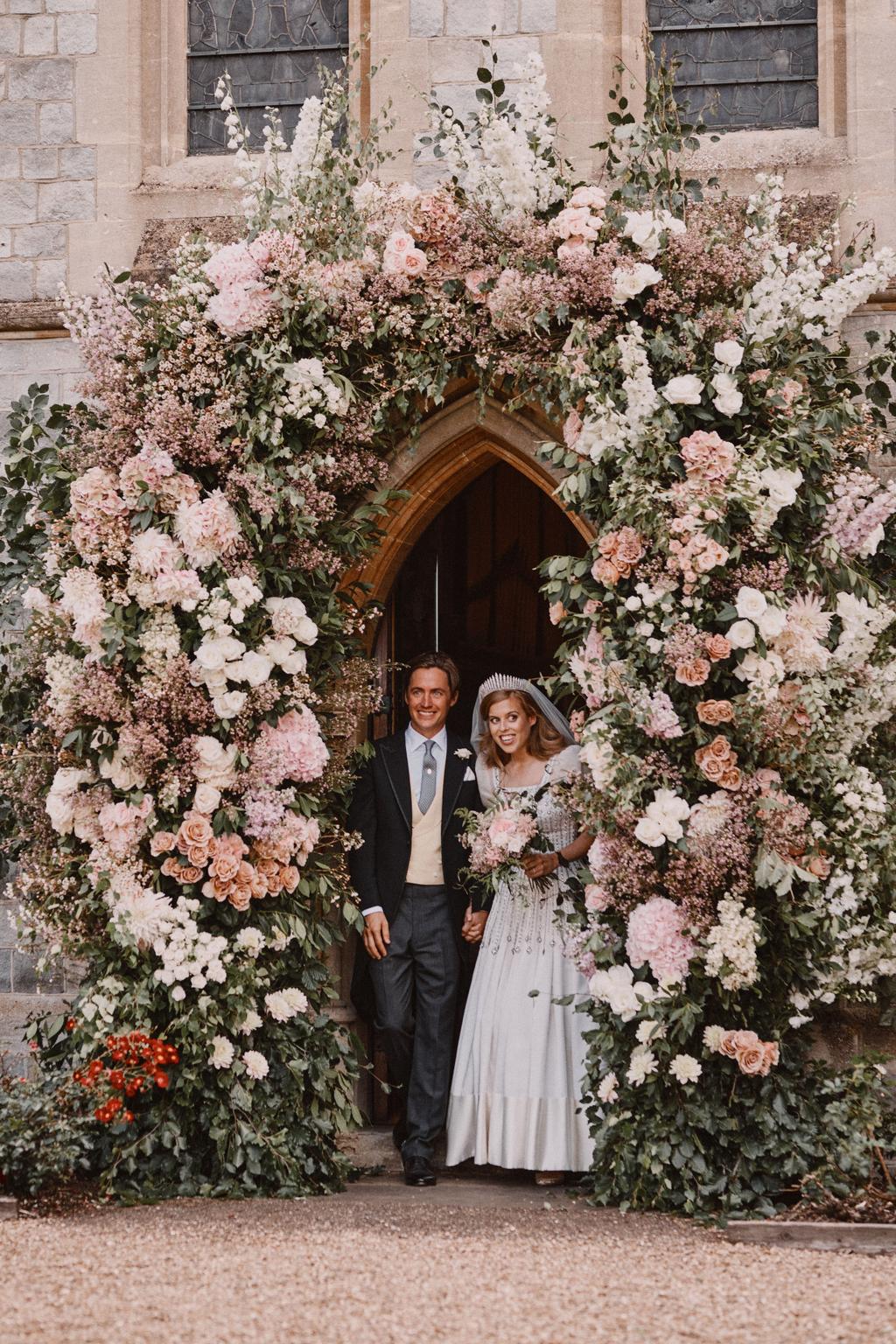 Princess Beatrice has released her wedding portraits and she