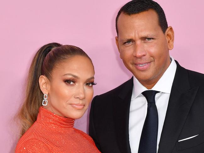 (FILES) In this file photo taken on June 3, 2019 CFDA Fashion Icon Award recipient US singer Jennifer Lopez and fiance former baseball pro Alex Rodriguez arrive for the 2019 CFDA fashion awards at the Brooklyn Museum in New York City. - Singer Jennifer Lopez and former New York Yankees baseball star Alex Rodriguez said Saturday, March 13, they were "working through some things", but called reports they had broken up "inaccurate". (Photo by ANGELA WEISS / AFP)