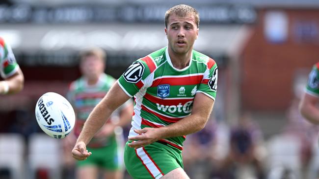 Brent Hawkins of the South Sydney Rabbitohs U21s. Picture: Gregg Porteous