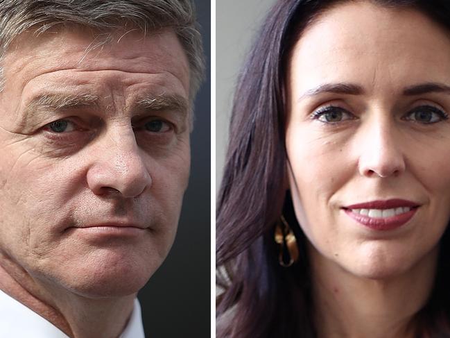 AUCKLAND, NEW ZEALAND - SEPTEMBER 13:  Prime Minister Bill English looks on during a visit to the Vanguard Military School on September 13, 2017 in Auckland, New Zealand. The latest Newshub-Reid Research poll has the National Party neck and neck with Labour, with English slightly ahead of Jacinda Ardern as preferred Prime Minister ahead of the New Zealand general election which will be held on September 23, 2017.  (Photo by Phil Walter/Getty Images)