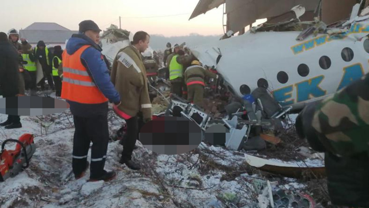 Kazakhstan: Passenger Plane Crash, 100 On Board | News.com.au ...