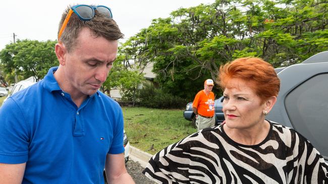 James Ashby has become one of Pauline Hansons’s closest allies, much to the annoyance of other One Nation members. (Pic: Paul Beutel)