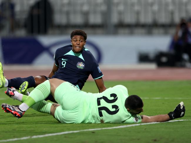 Kusini Yengi scored two but missed plenty of big chances. Picture: Christopher Pike/Getty Images