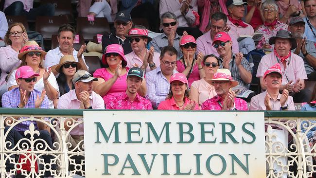 Country SCG members have been urged to boycott the Sydney Test. Picture: Jeremy Ng/AFP