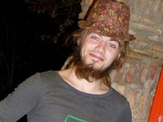 ‘Goaty’: Artist Alexander Selvik Wengshoel, 25, boiled his hip bone and ate it. Picture: Facebook