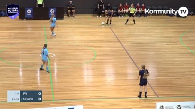 Replay: Football Australia National Futsal Championships Day 5 -  Victoria v NSW Country (U15 girls GF)