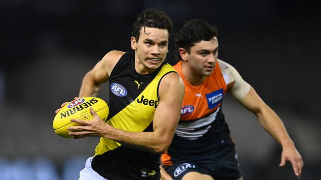 Daniel Rioli is open to a short extension with the Tigers. Picture: Getty Images