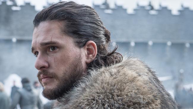 Kit Harington as Jon Snow in Game Of Thrones. Photo: Helen Sloan/HBO